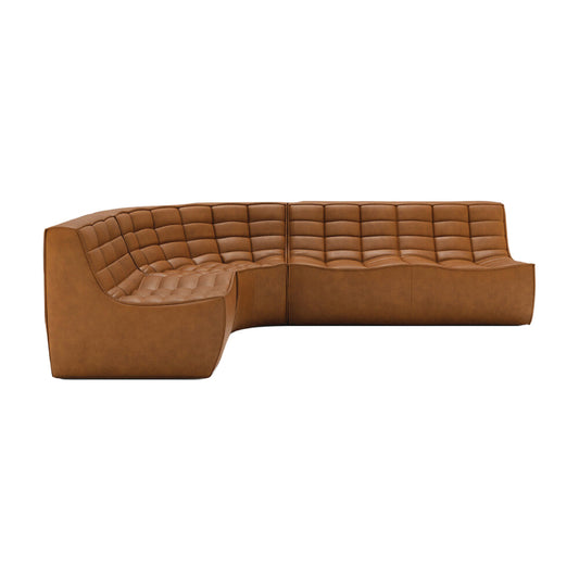 N701 4 Seater Modular Round Corner Sofa