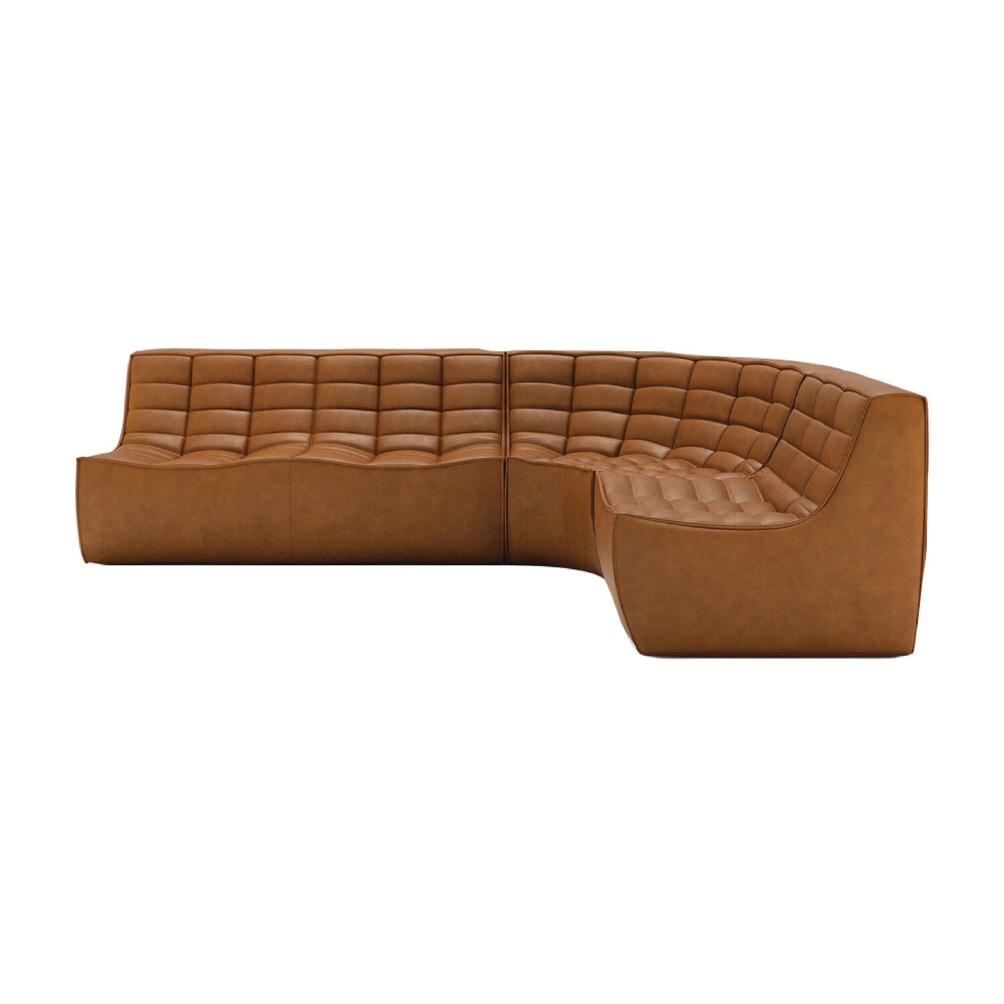 N701 4 Seater Modular Round Corner Sofa