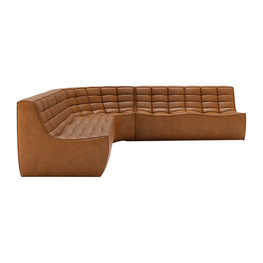 N701 5 Seater Modular Round Corner Sofa