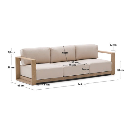 Ambra 3 Seat Sofa