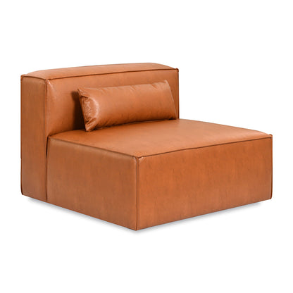 Mix Leatherette Sofa (Armless)