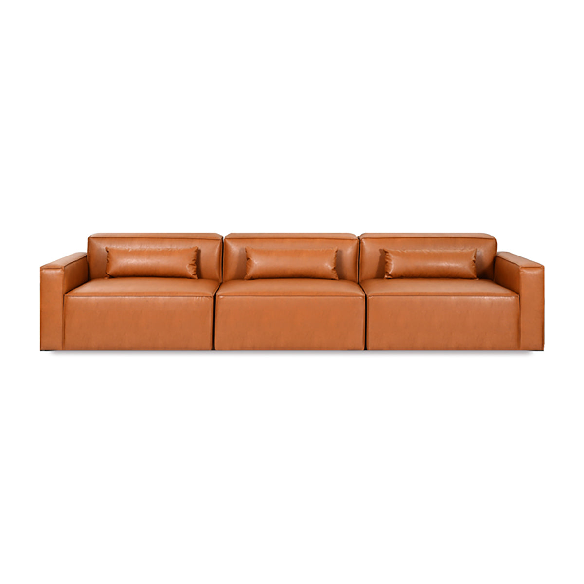 Mix Leatherette Sofa (Armless)