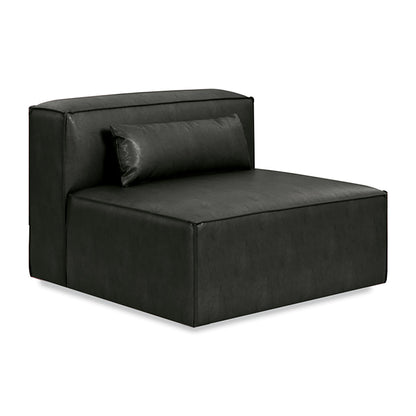 Mix Leatherette Sofa (Armless)