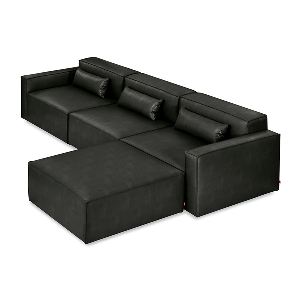 Mix Leatherette Sofa (Armless)