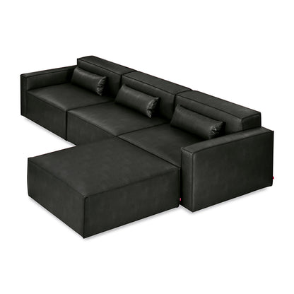 Mix Leatherette Sofa (Armless)