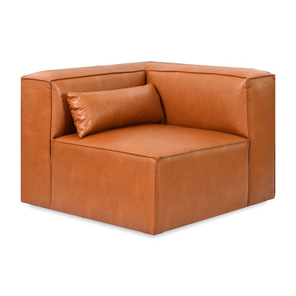 Mix Leatherette Sofa (Corner)