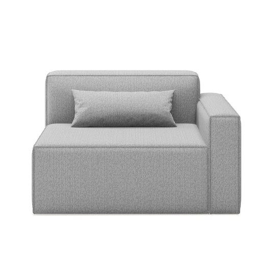 Mix Fabric Right Arm Sofa