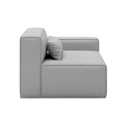 Mix Fabric Right Arm Sofa