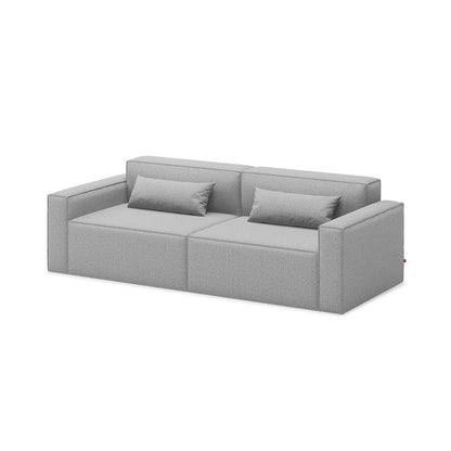 Mix Fabric Right Arm Sofa