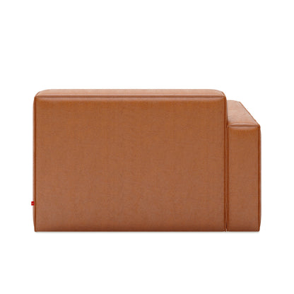 Mix Leatherette Left Arm Sofa