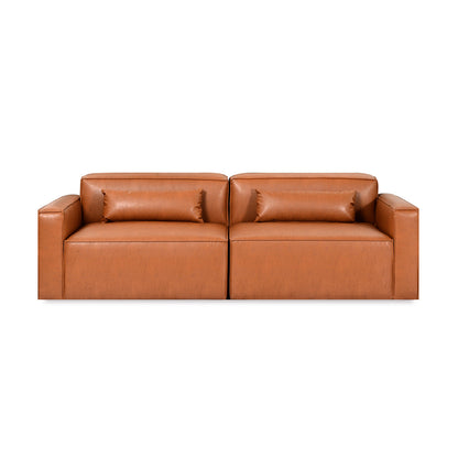 Mix Leatherette Right Arm Sofa