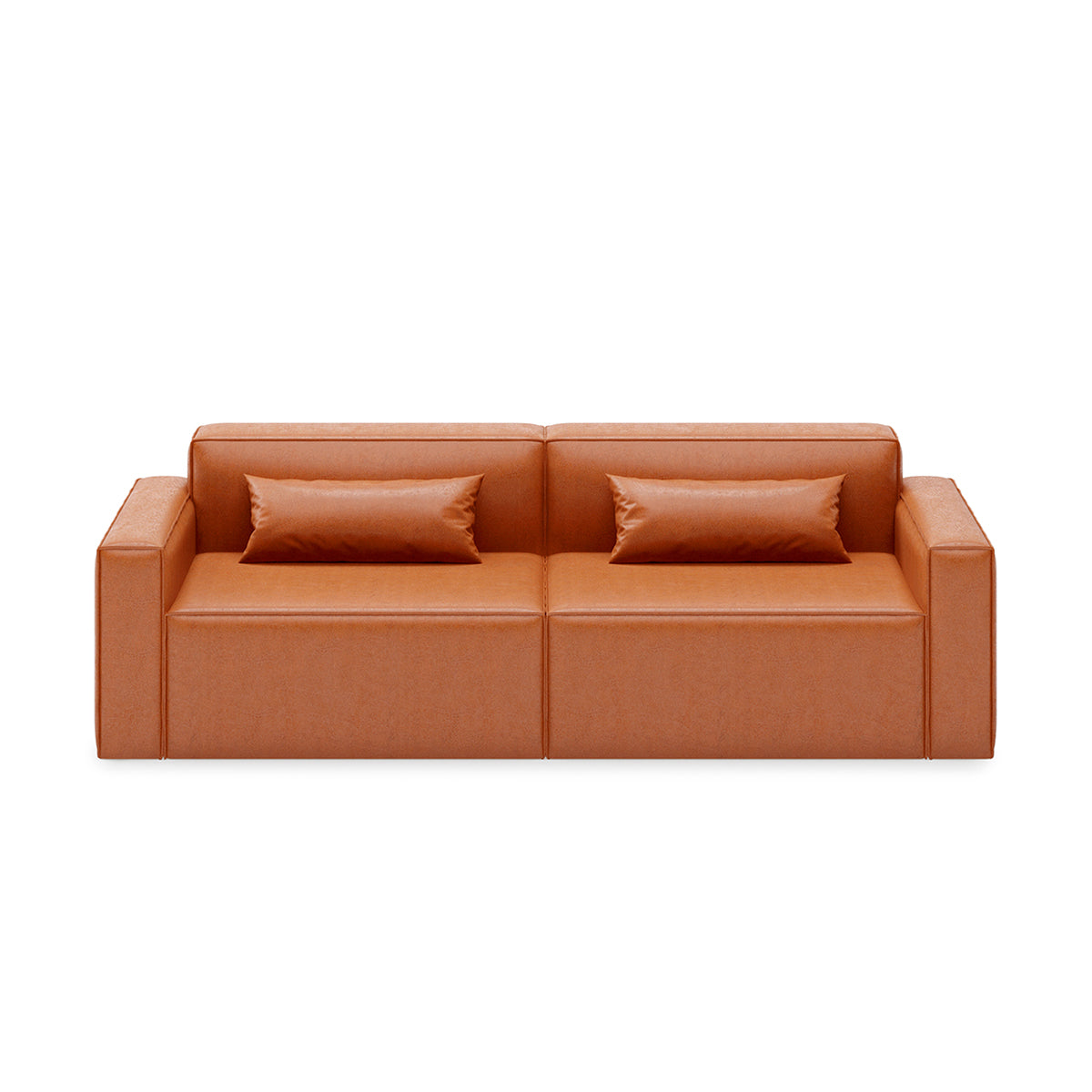 Mix Leatherette Right Arm Sofa