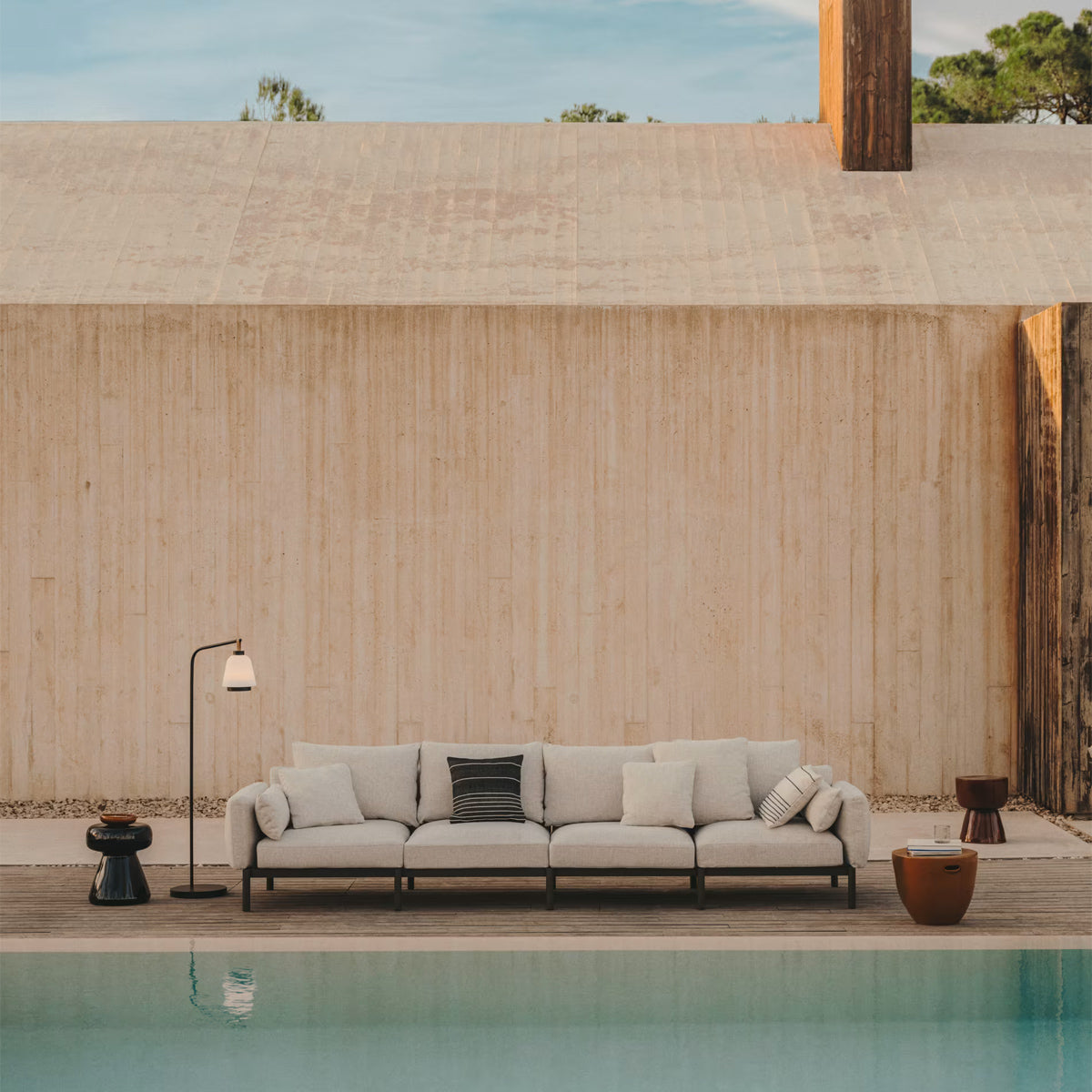 Sorells Modular Outdoor 4 Seater Sofa