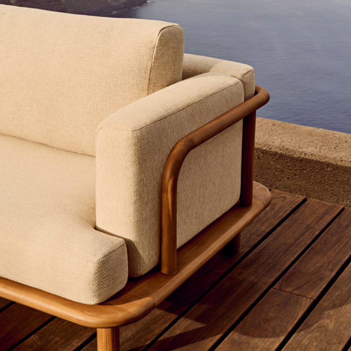 Turqueta 3 Seater Sofa (Teak)