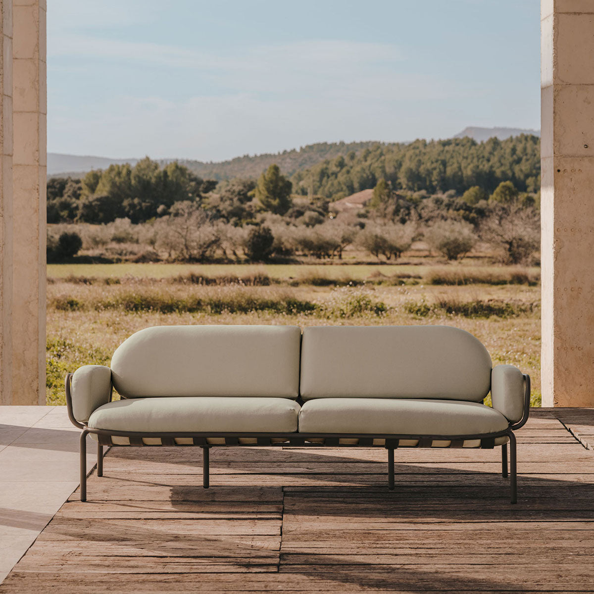 Joncols Outdoor 3 Seat Sofa