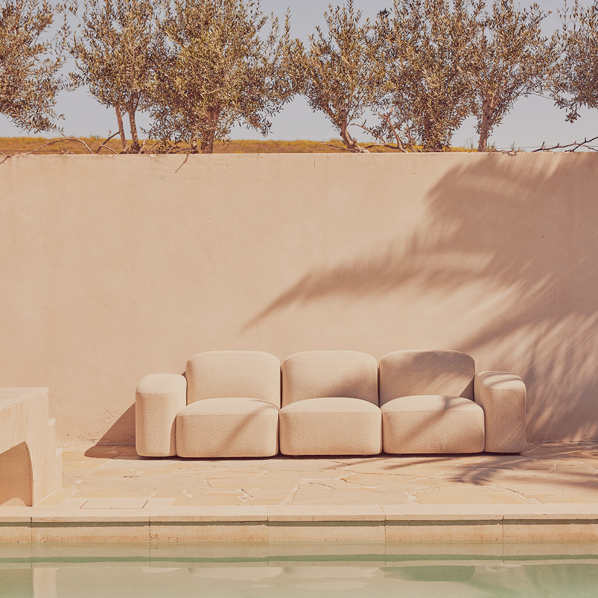 Muse Outdoor 3 Seat Sofa