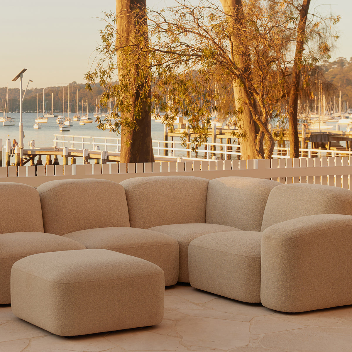 Muse Outdoor 5 Piece Modular Sofa