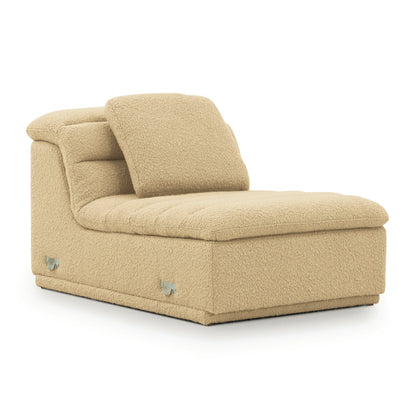 Float 1.5 Seat Armless Modular Piece