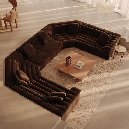 Float U-Shape Modular Sofa