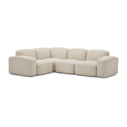 Muse Outdoor 4 Piece Modular Sofa