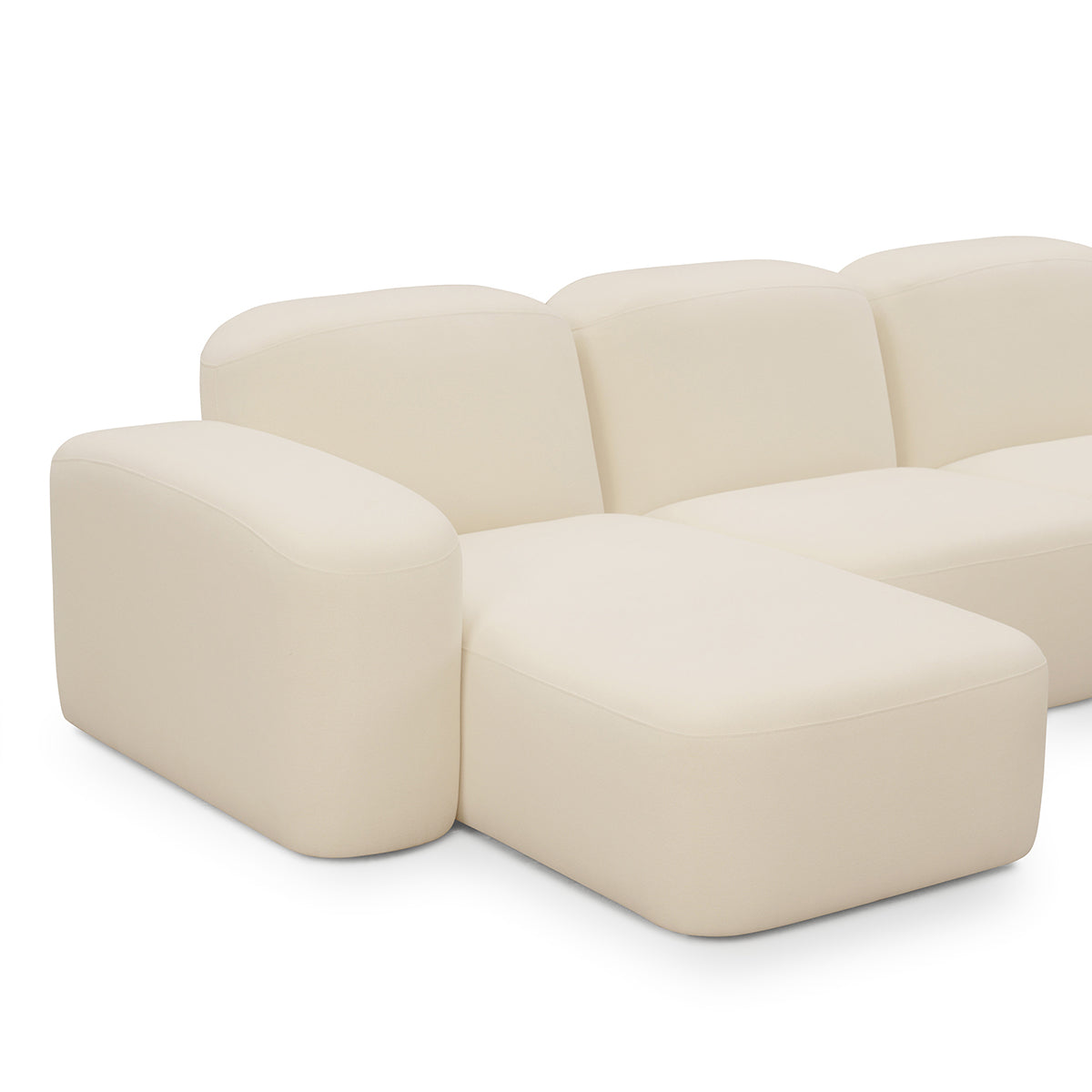 Muse 3 Seat LAF Chaise Sofa