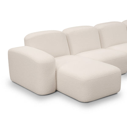 Muse 4 Seat LAF Chaise Sofa