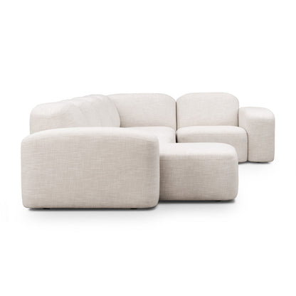 Muse 5 Piece LAF Chaise Modular Sofa