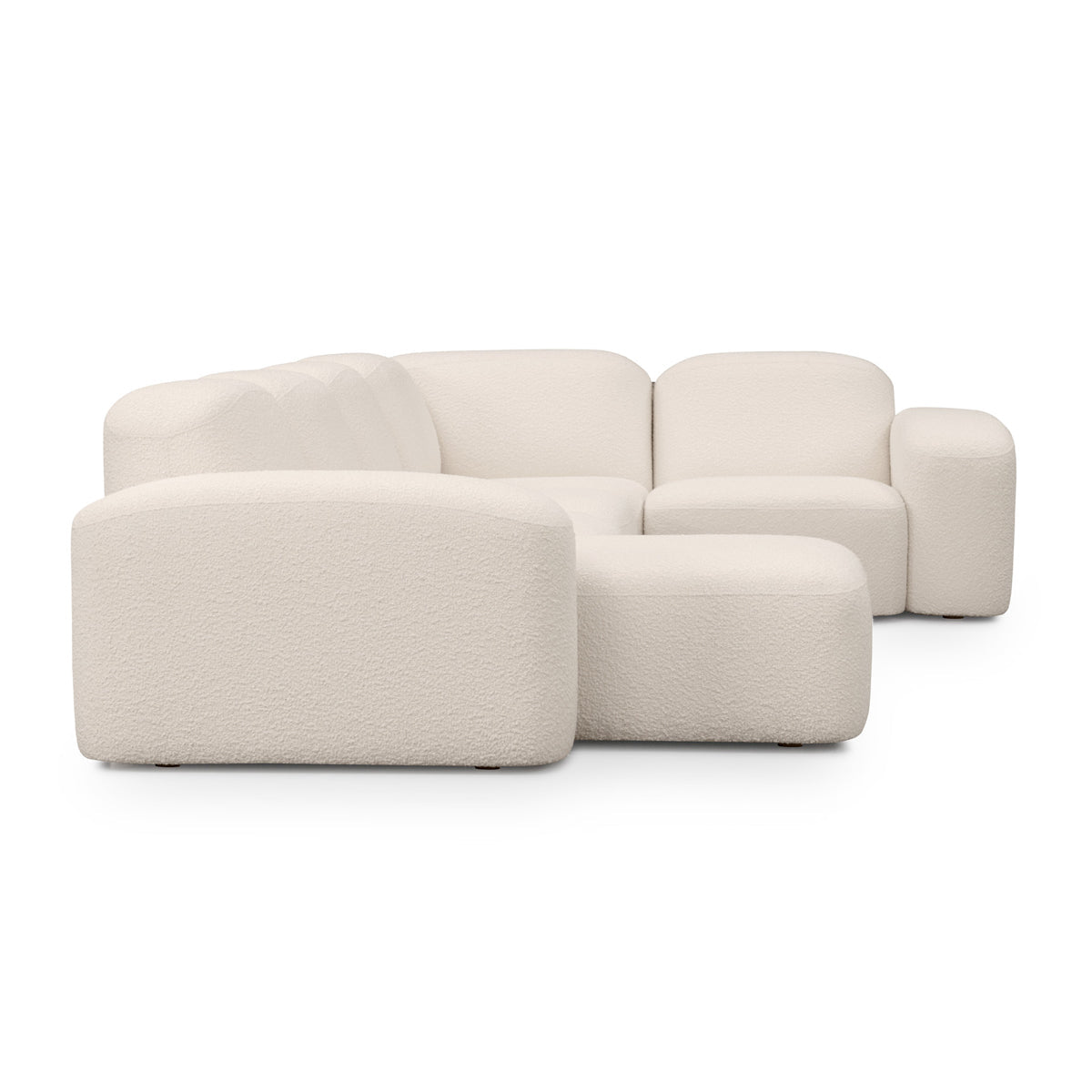 Muse 5 Piece LAF Chaise Modular Sofa