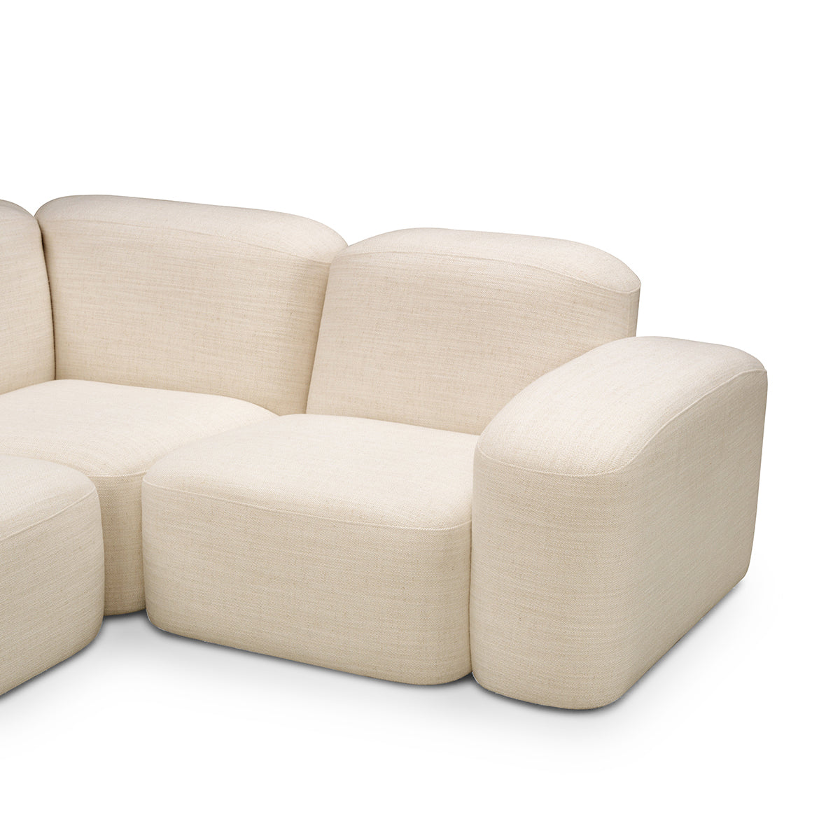 Muse 5 Piece LAF Chaise Modular Sofa