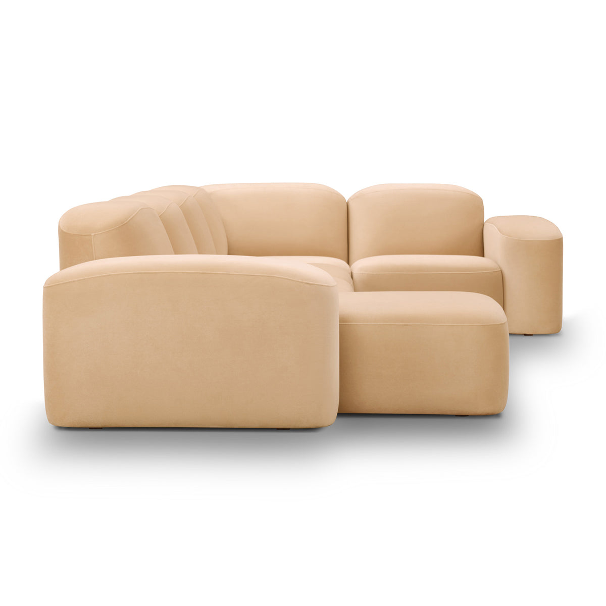 Muse 5 Piece LAF Chaise Modular Sofa