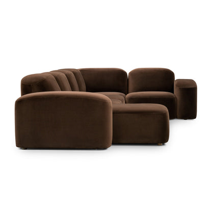 Muse 5 Piece LAF Chaise Modular Sofa