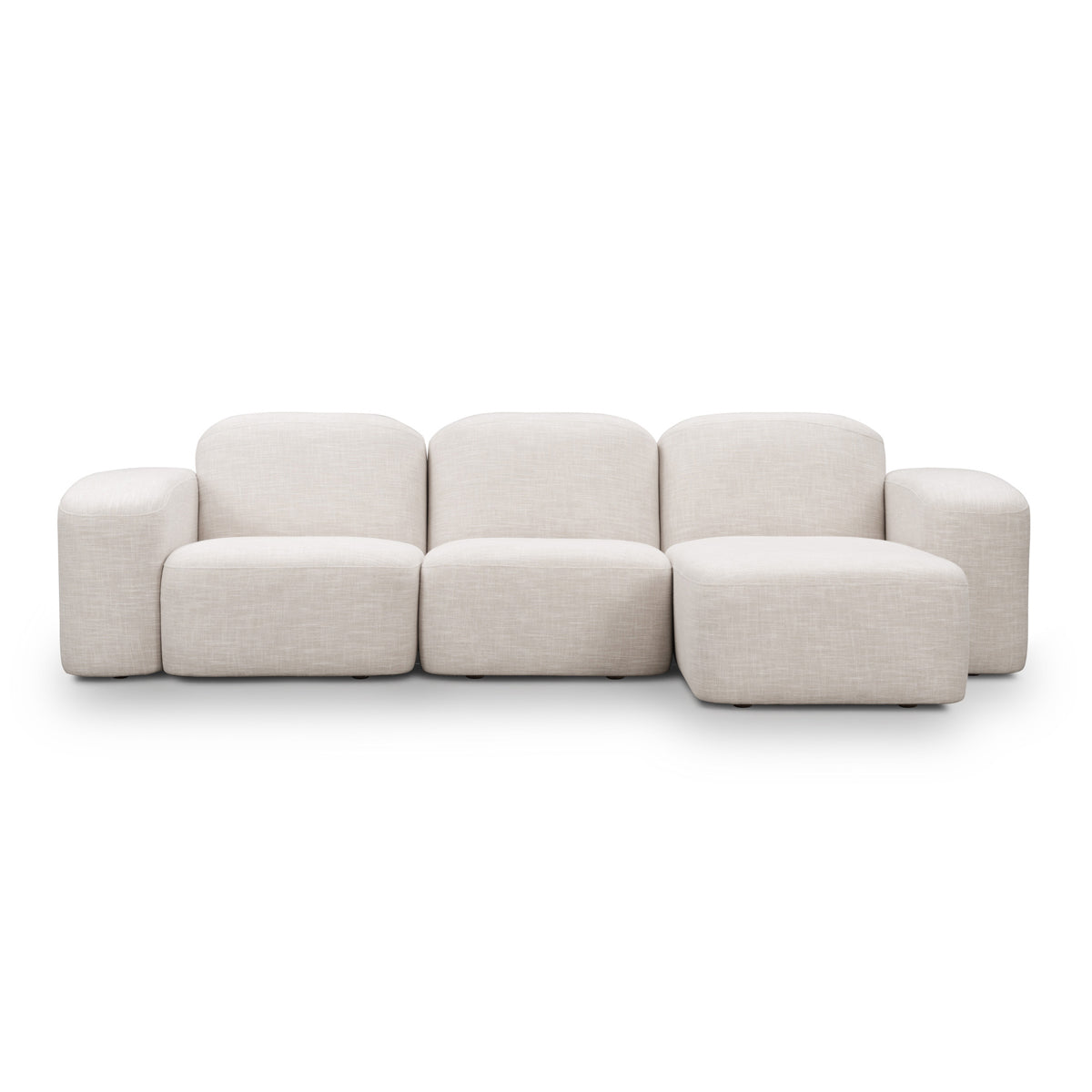 Muse 3 Seat RAF Chaise Sofa
