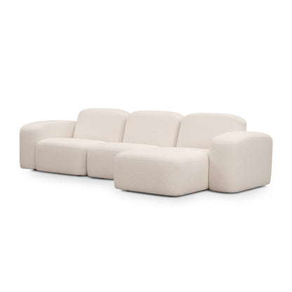 Muse 3 Seat RAF Chaise Sofa