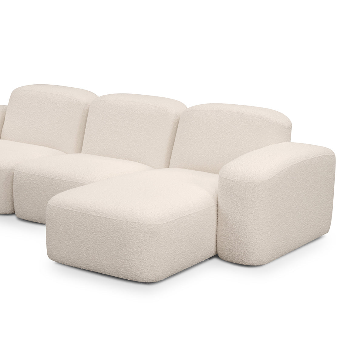 Muse 3 Seat RAF Chaise Sofa