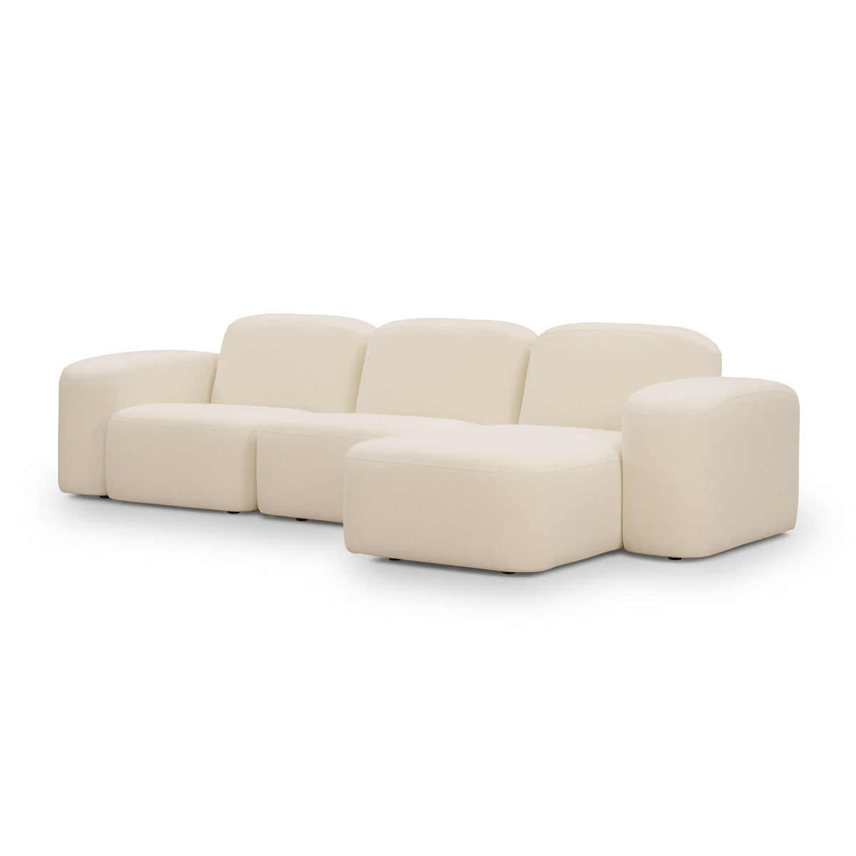 Muse 3 Seat RAF Chaise Sofa