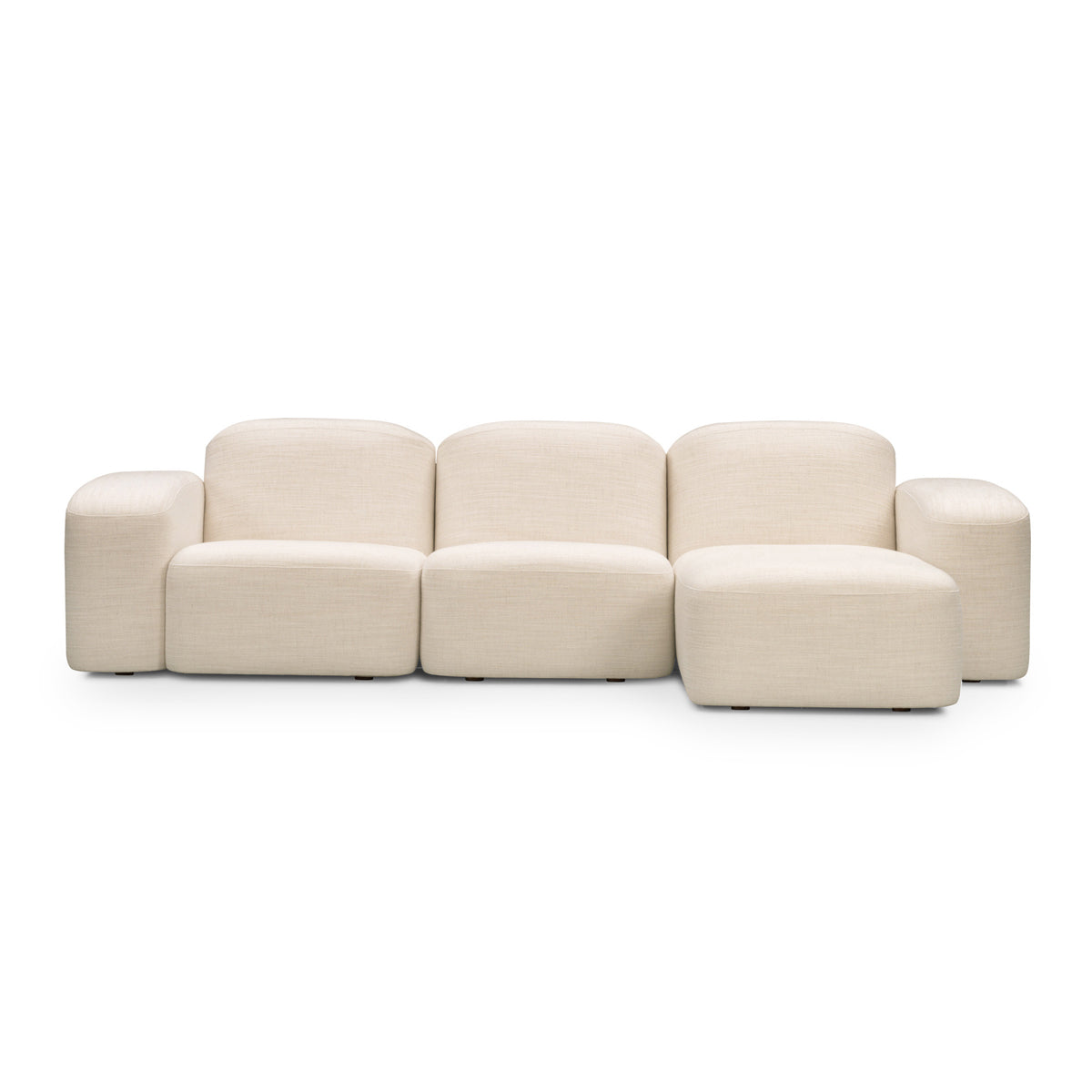 Muse 3 Seat RAF Chaise Sofa