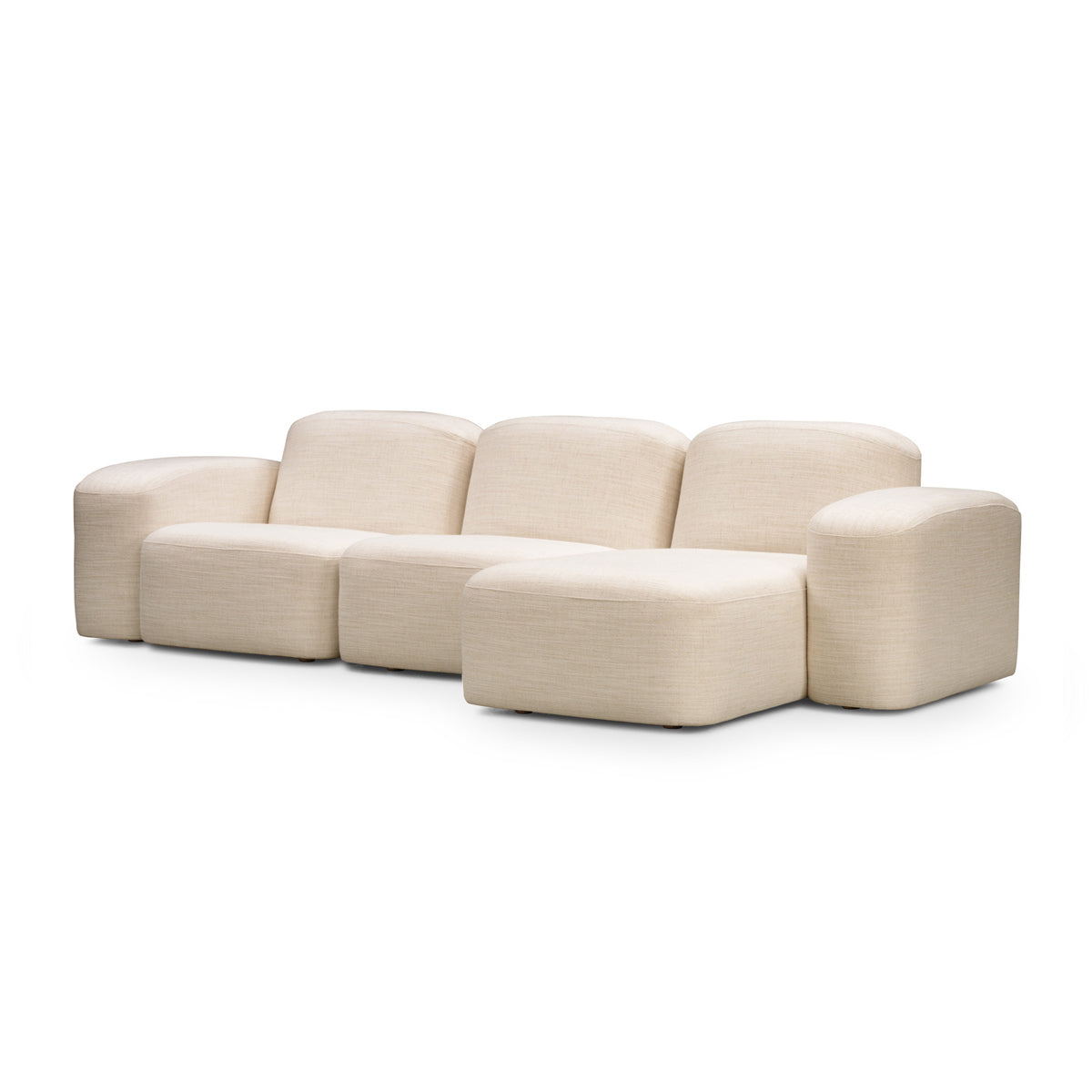 Muse 3 Seat RAF Chaise Sofa