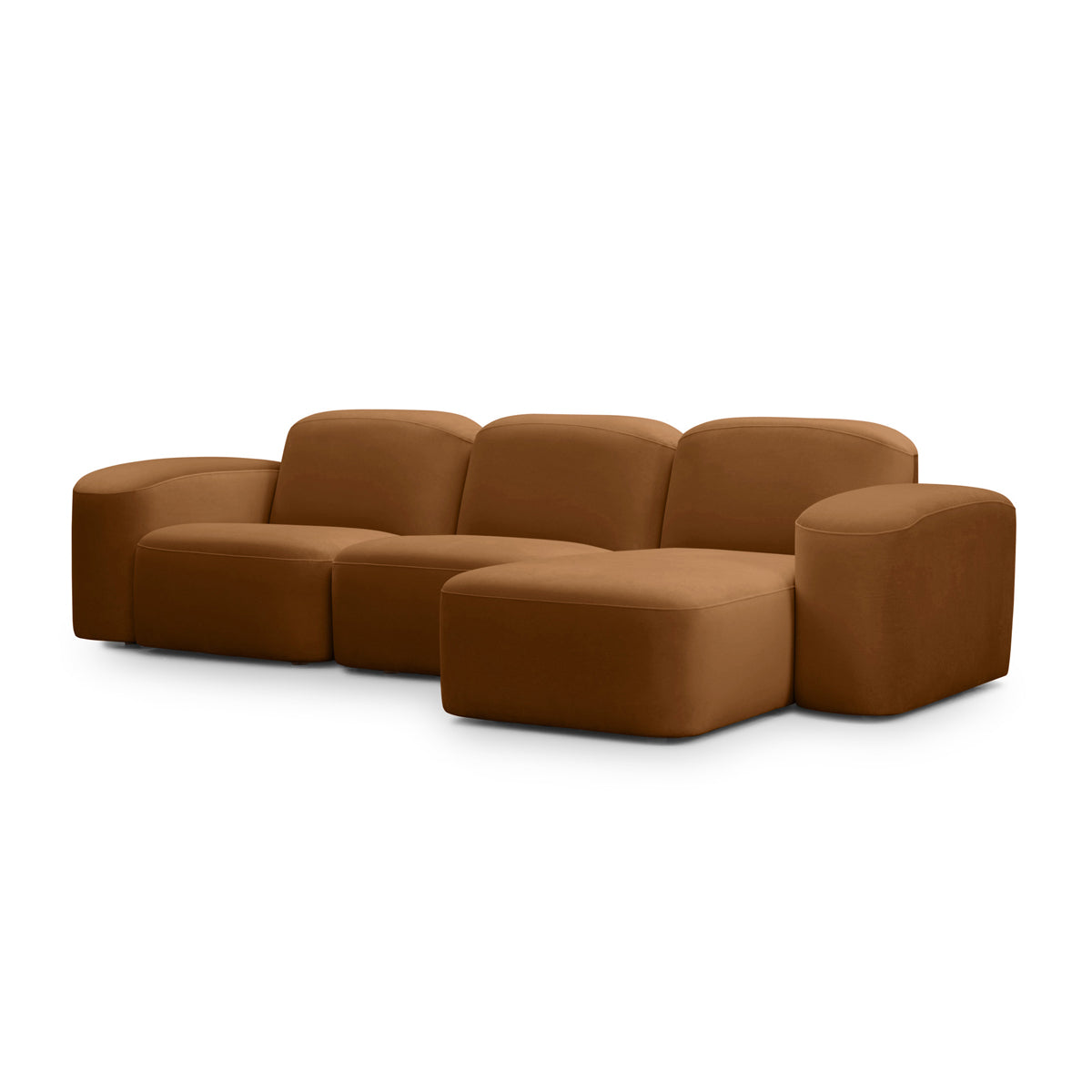 Muse 3 Seat RAF Chaise Sofa