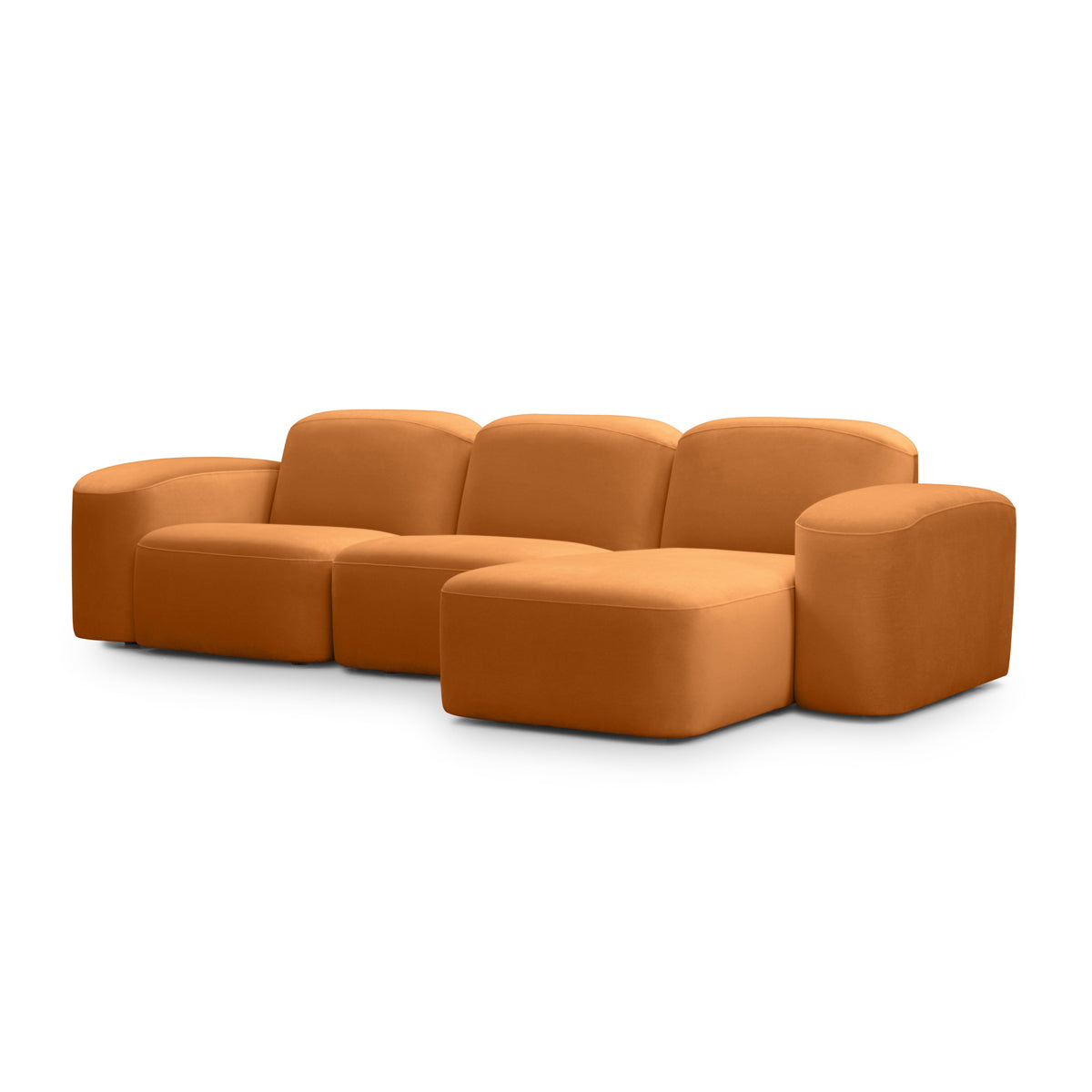 Muse 3 Seat RAF Chaise Sofa