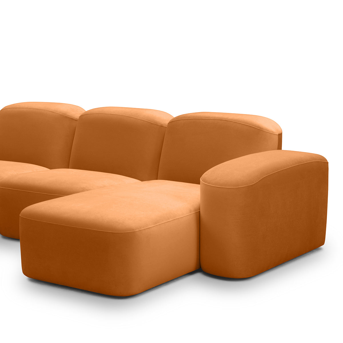 Muse 3 Seat RAF Chaise Sofa