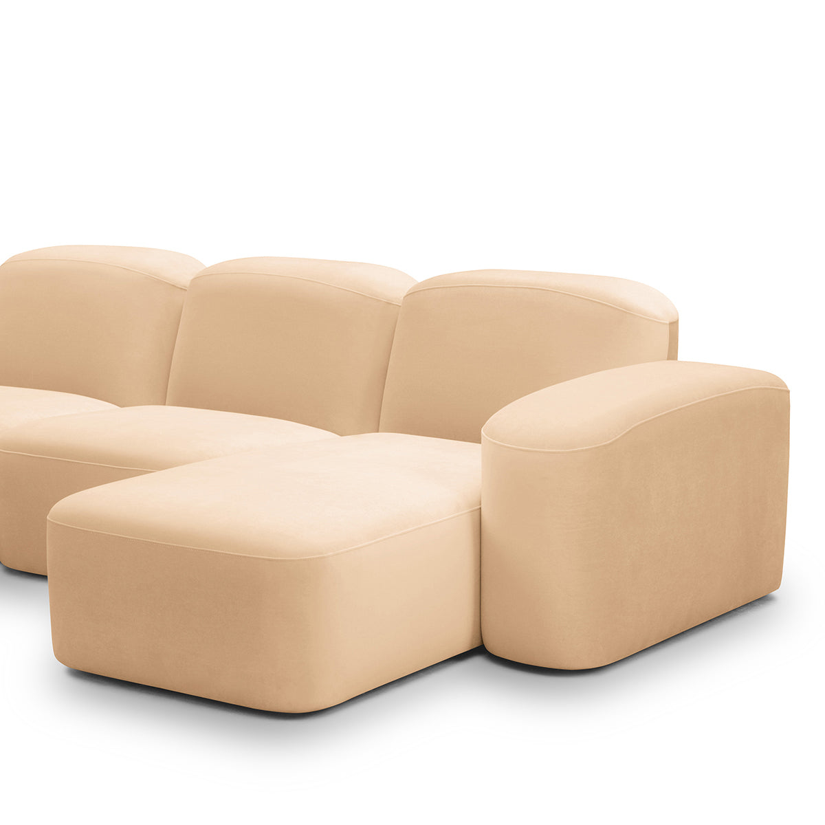 Muse 3 Seat RAF Chaise Sofa