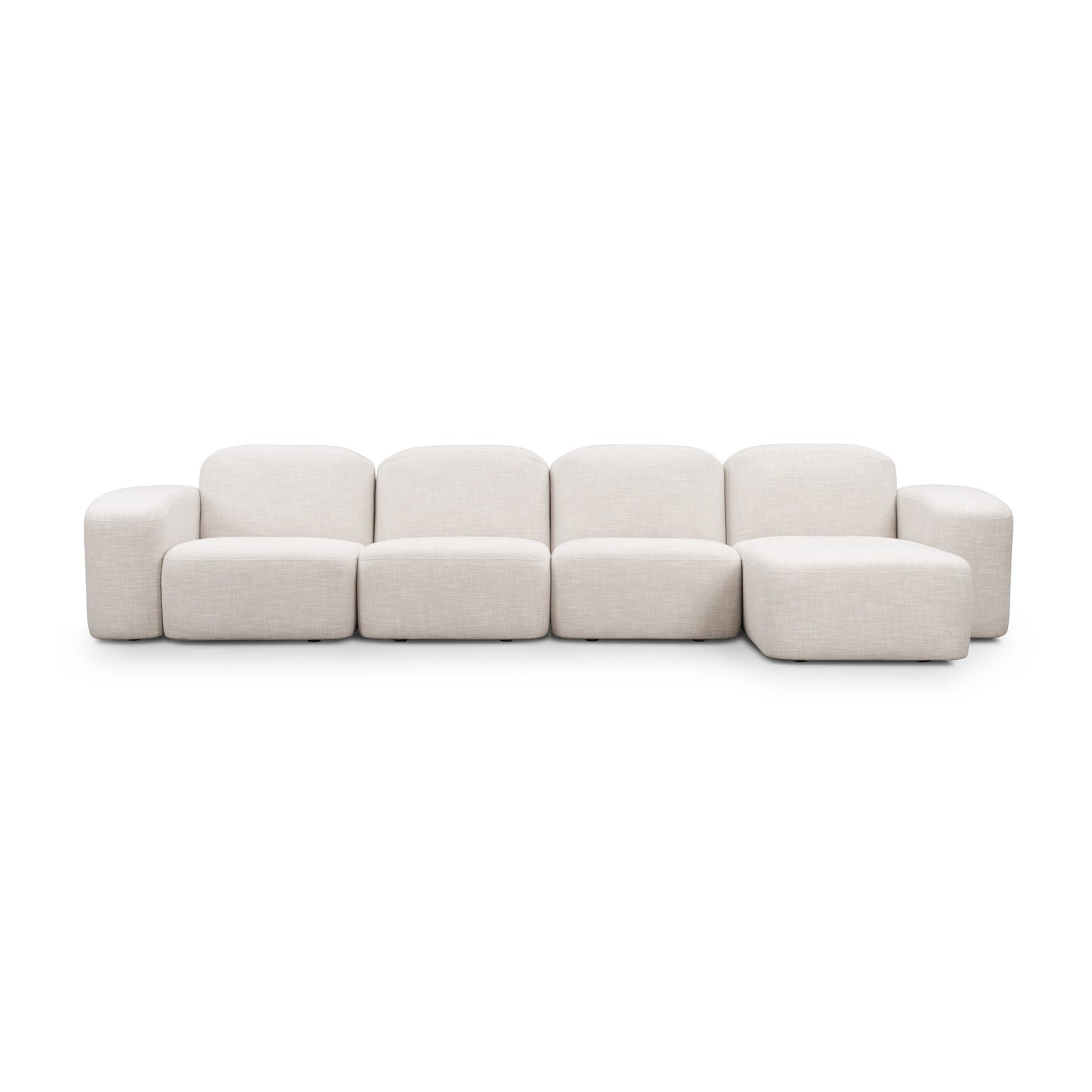 Muse 4 Seat RAF Chaise Sofa