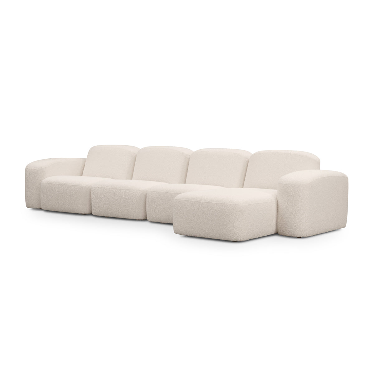 Muse 4 Seat RAF Chaise Sofa