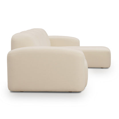 Muse 4 Seat RAF Chaise Sofa