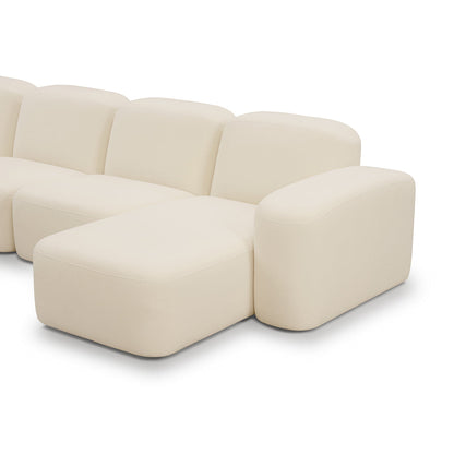 Muse 4 Seat RAF Chaise Sofa