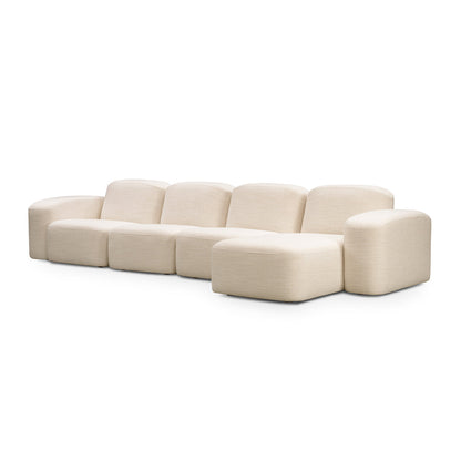 Muse 4 Seat RAF Chaise Sofa
