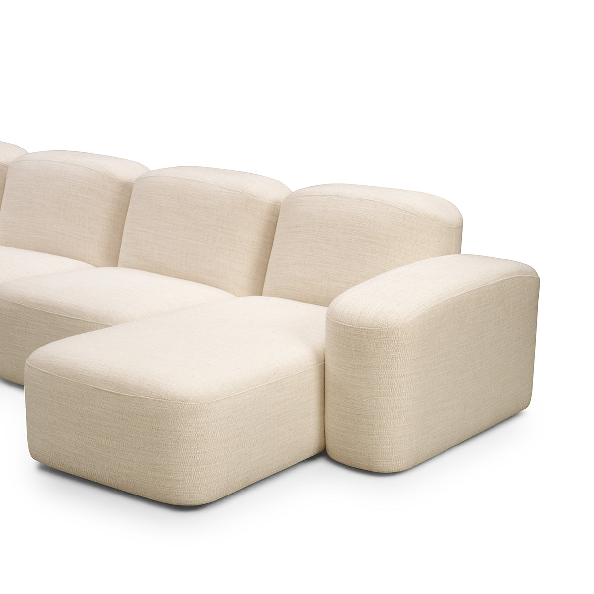 Muse 4 Seat RAF Chaise Sofa