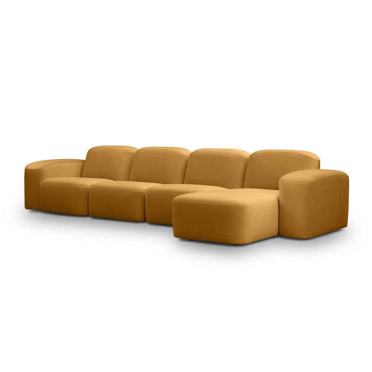 Muse 4 Seat RAF Chaise Sofa