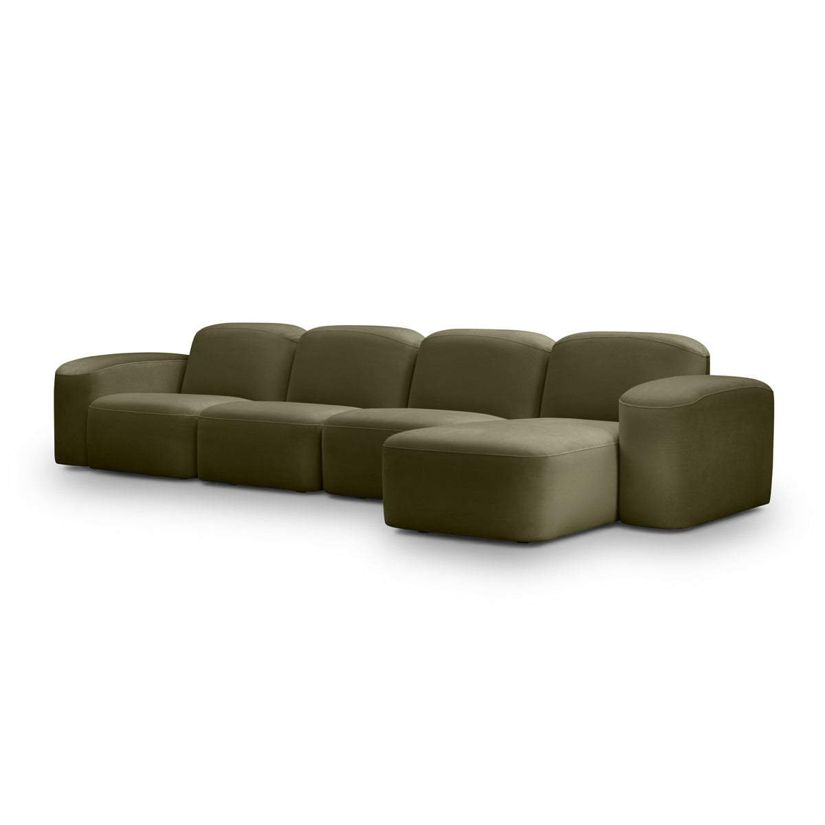 Muse 4 Seat RAF Chaise Sofa