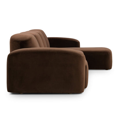 Muse 4 Seat RAF Chaise Sofa